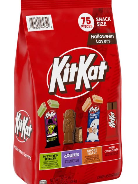 Halloween - Kit Kat - Gaufrette Assortie Saveurs - 75 Pcs pour la vente par iSweet.ca