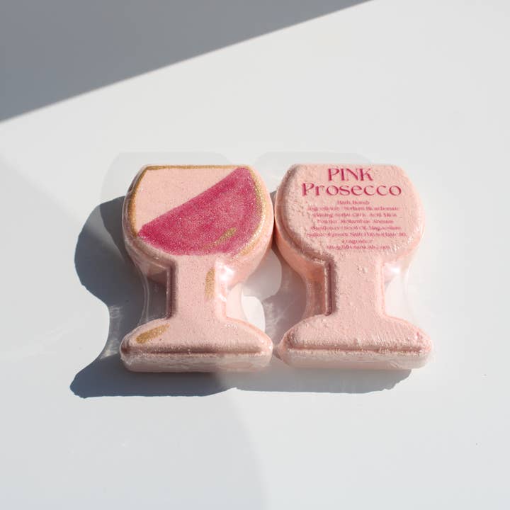 JM Botanicals - Handcrafted Skin Care - Wholesale Bath Bomb/Fizz - Handcrafted Wine Glass Bath Bomb All-Natural, Relaxing Spa 3