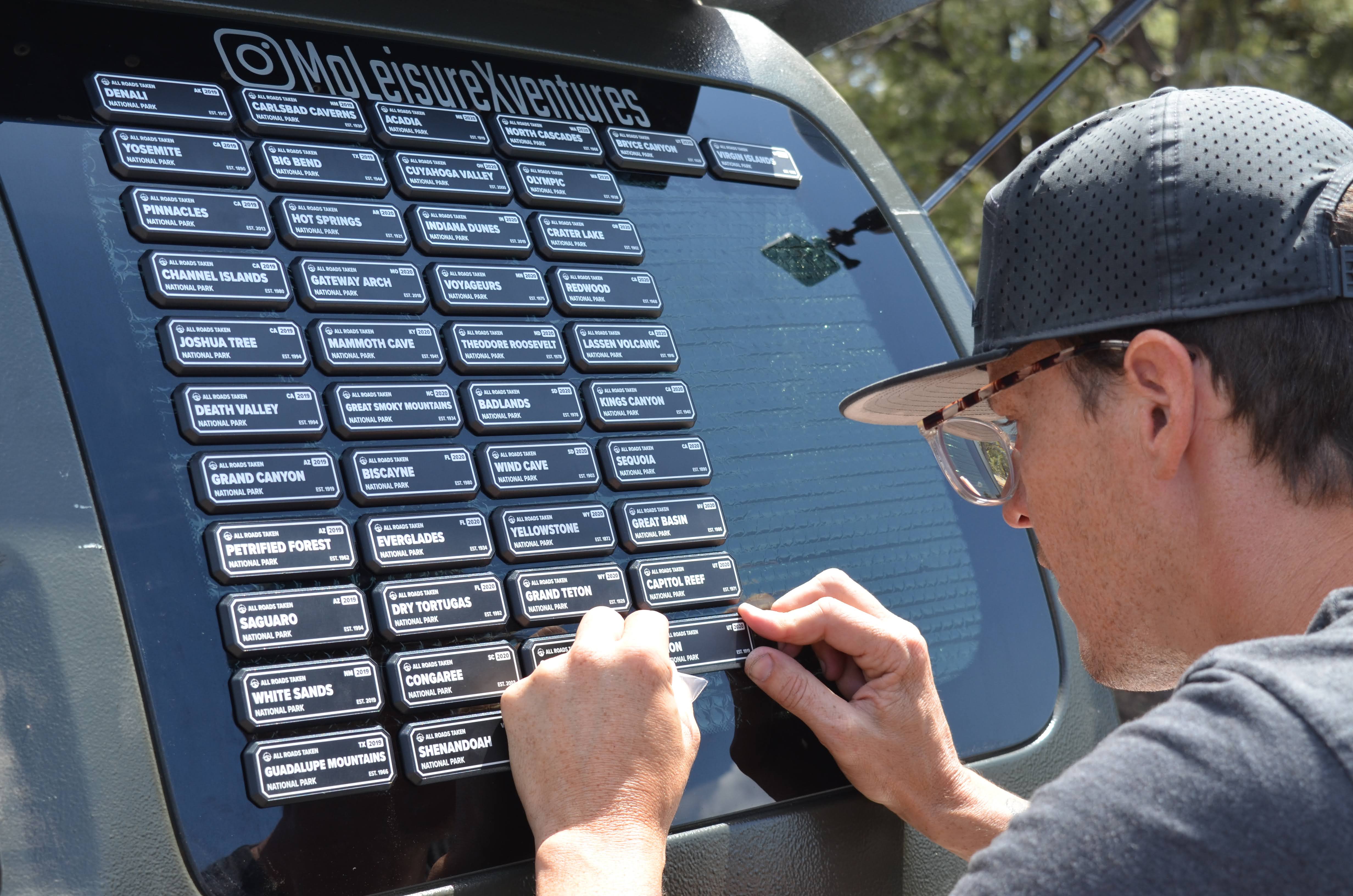 All Roads Taken - Wholesale Sticker - Daniel Boone National Forest Adventure Badge0