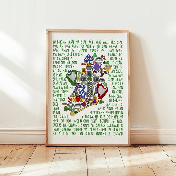 Seanfhocail for wholesale by Connect The Dots Design