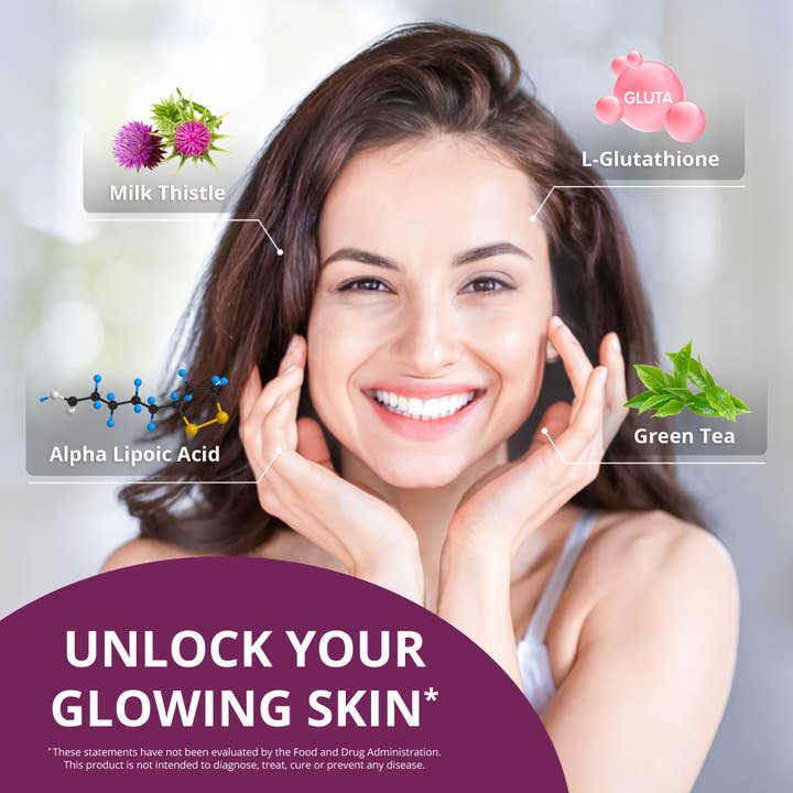 NuBest Nutrition - Wholesale Oral Supplement/Vitamin - NuBest White, Skin Brightening & Antioxidants, 60 Vegan Caps2