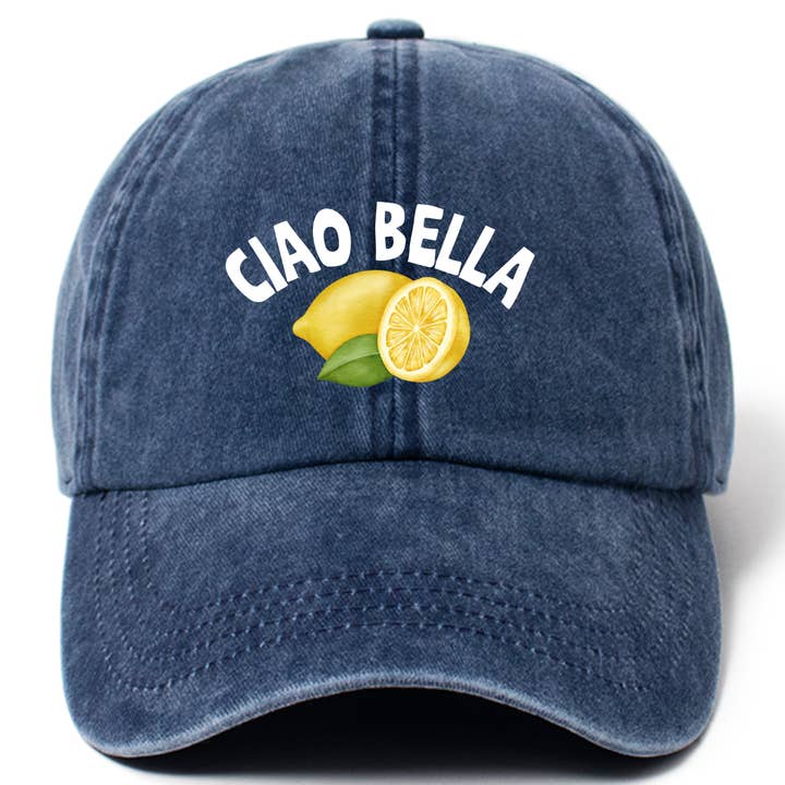 Ciao Bella Dad Hat for wholesale by Pippa & Ky