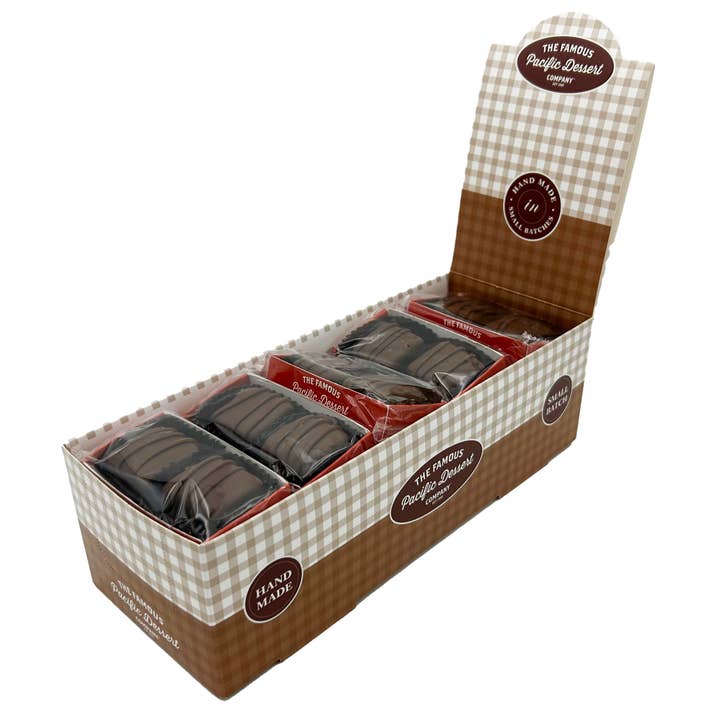 World Wide Gourmet Foods, Inc. - Wholesale Chocolate Covered Sweets - 2-Piece Milk Chocolate Pecan Caramels2