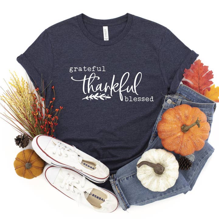Grateful Thankful Blessed - T-shirt unisexe pour la vente par GirliesGalore