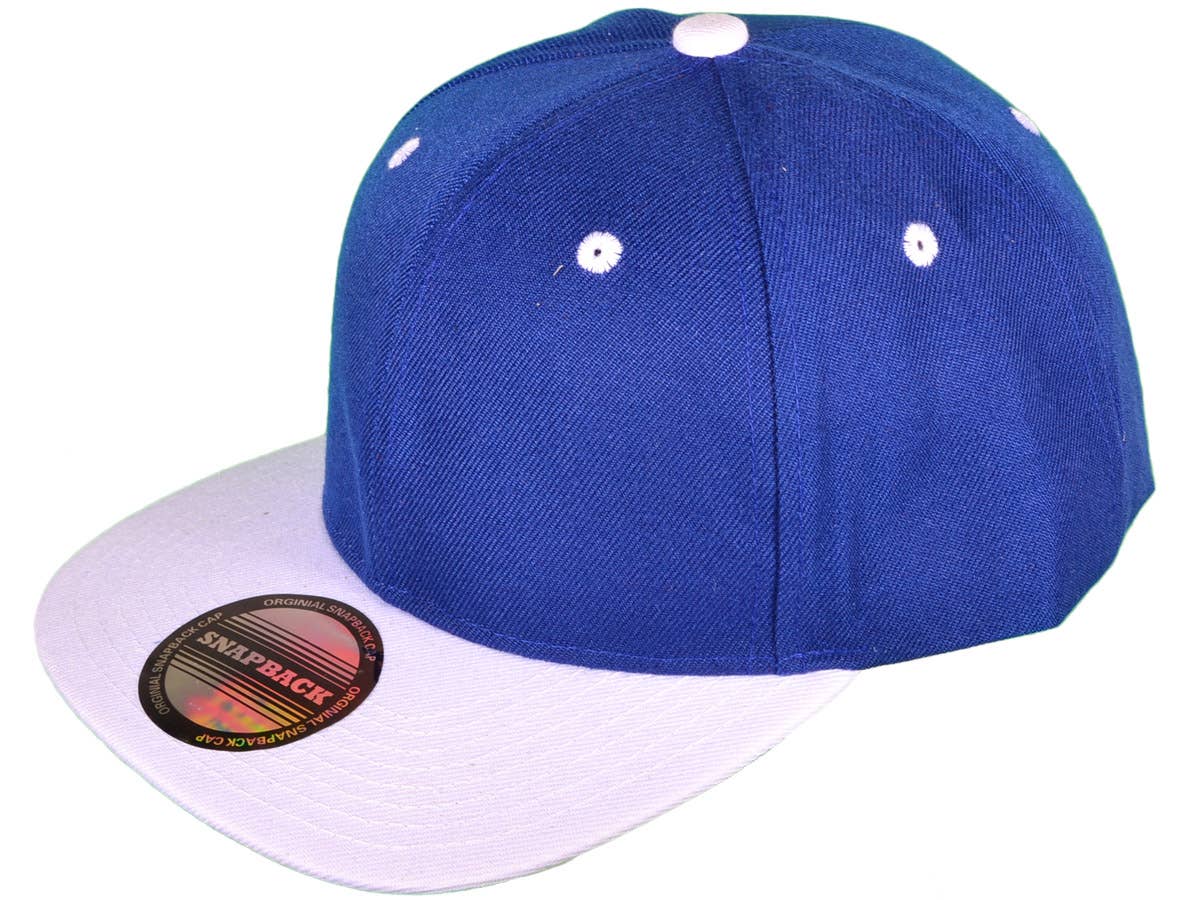 Buck Wholesale - Vente Casquette à visière plate – unisexe - Casquettes snapback unies à visière plate style vintage27