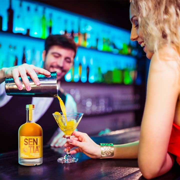 SENTIA Spirits - Wholesale Non-Alcoholic Spirits/Wine/Beer - SENTIA GABA Gold 500ml (X6)