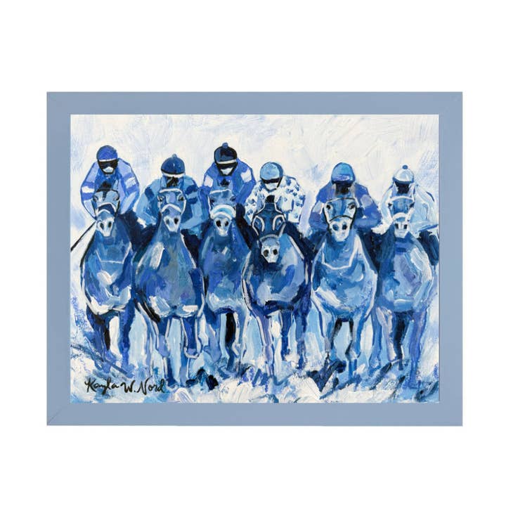 "Blue Me Away" (PRINT) for wholesale by Kayla Weber Art