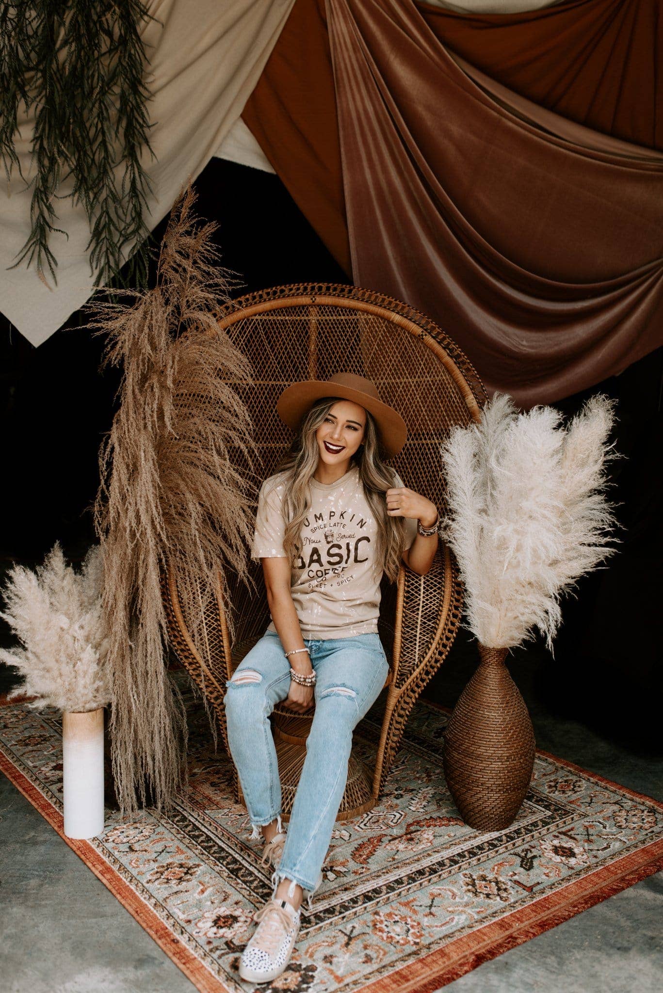 Southern Bliss Co. - Wholesale Screen Printed T-Shirt - Women's - Basic Coffee Co Bleached Tee3