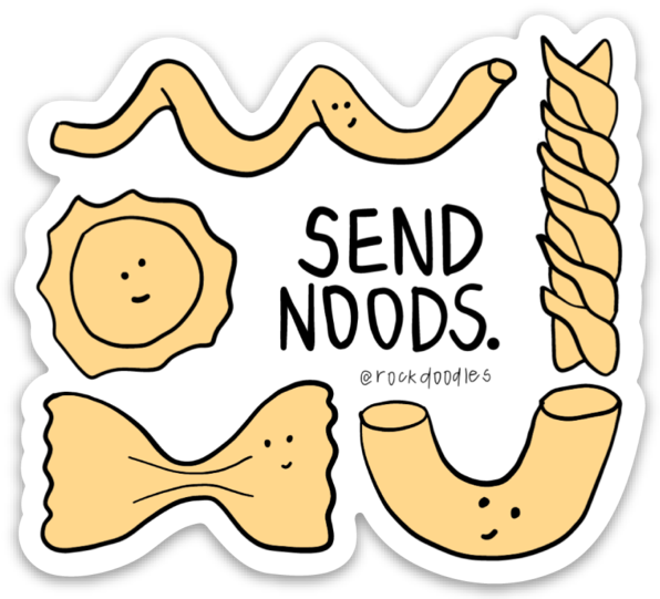 rockdoodles - Vente Autocollant - Envoyer Autocollant Noods1