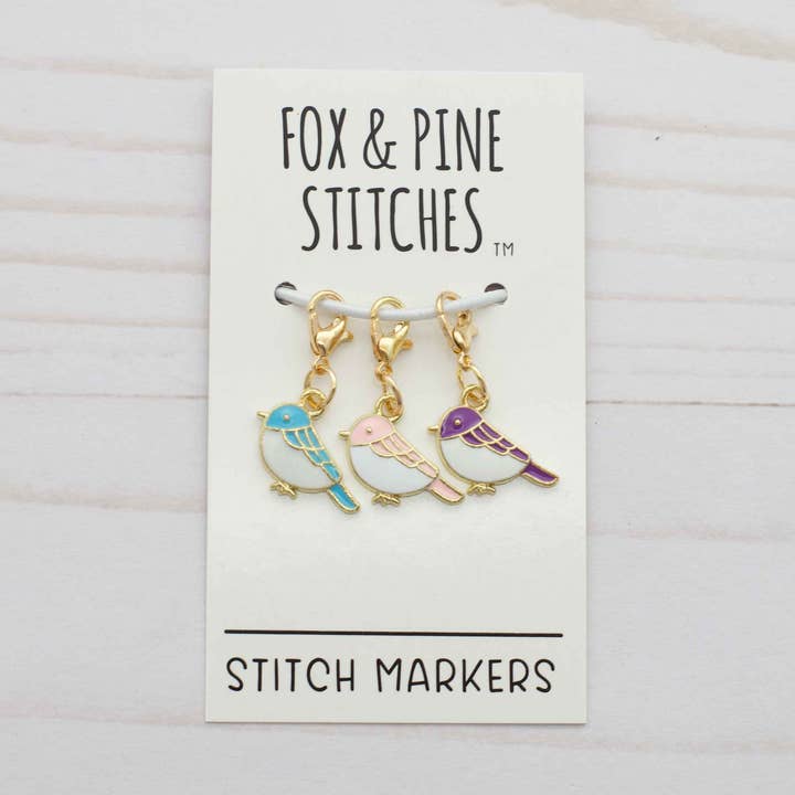 Fox & Pine Stitches - Wholesale Knitting/Crochet Supplies - Pastel Birds | Progress Keepers0