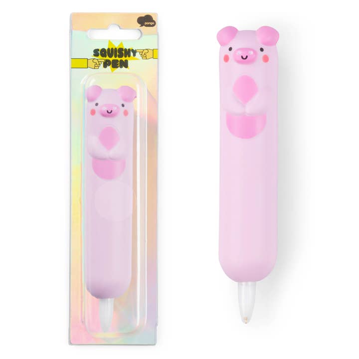 Pango Productions - Wholesale Pen - Pig Squishy Pen | Children’s Stationery | Novelty Gifts