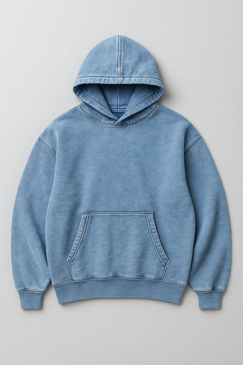 Factory Blanks - Wholesale Hoodie – Unisex - 500GSM Stone-Washed Boxy Hoodie – Luxe Oversized 2025 Fit6