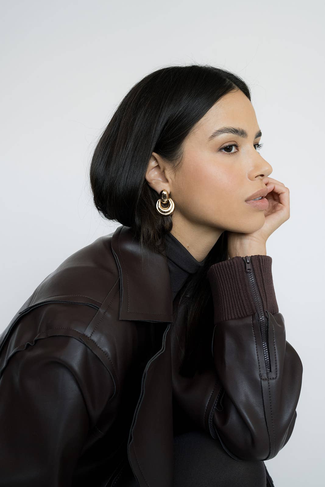 Mod + Jo - Wholesale Hoop Earrings - James Statement Earrings4