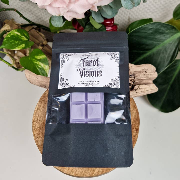 Vaxsmält 'Tarot Visions' - Lavendel, Vanilj & Kamomill för wholesale av Moon Omen