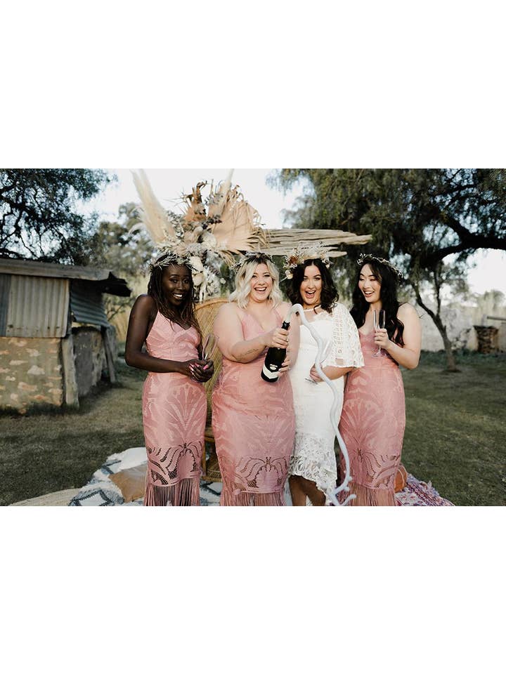 Twosisters The Label - Wholesale Dress - Women's - Khaleesi Dress - Dusty Pink