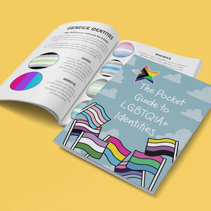 Rainbow & Co – wholesale Human & cultural studies book – Pocket Guide to LGBTQIA+ Identities4