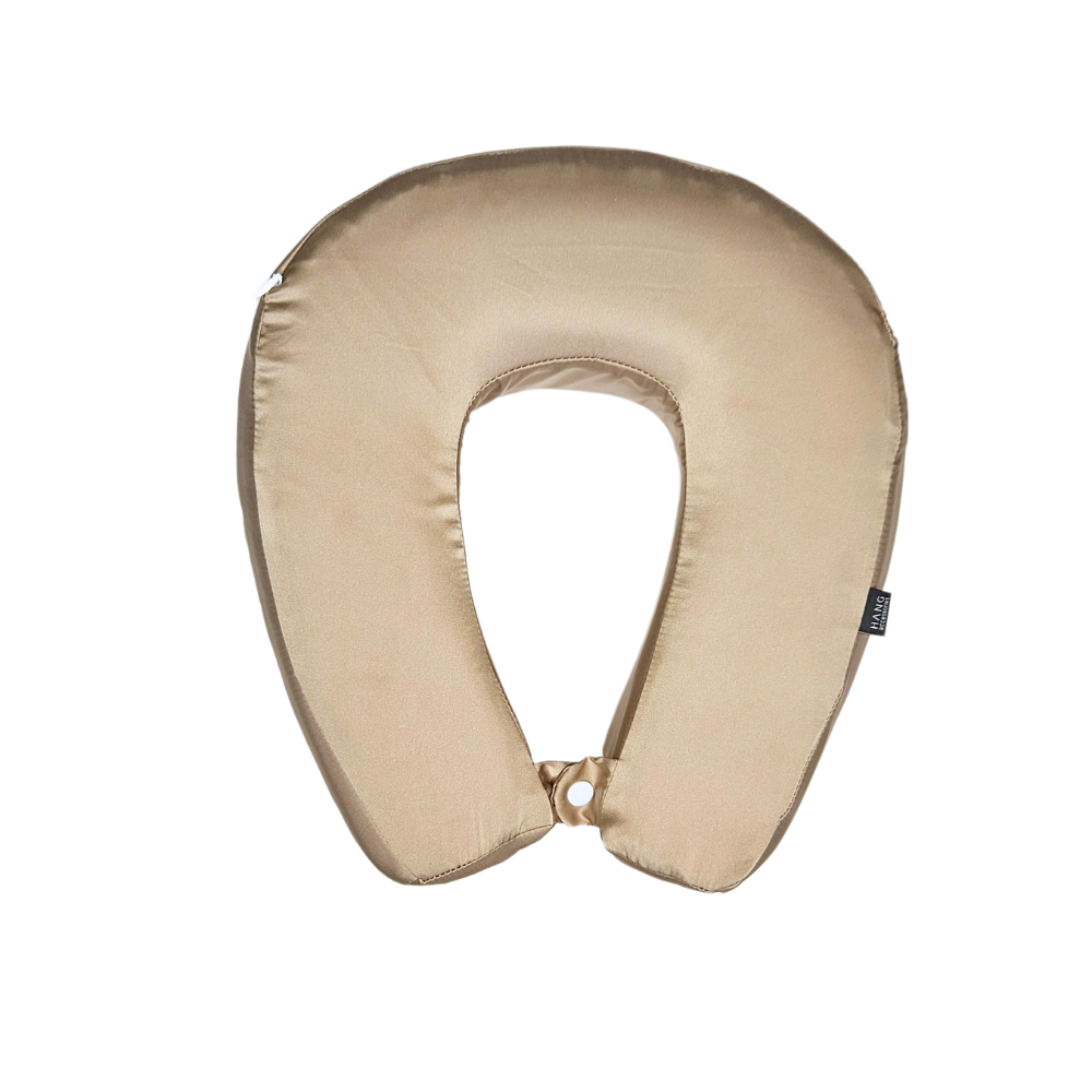 Hang Accessories - Venta al por mayor Cojín de viaje - Almohada cervical de espuma viscoelástica satinada10