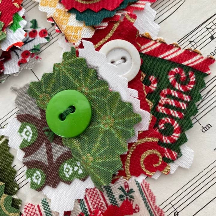 Dannagirl’s Designs - Wholesale Craft Supplies - Christmas Fabric Junk Journal Snippets4