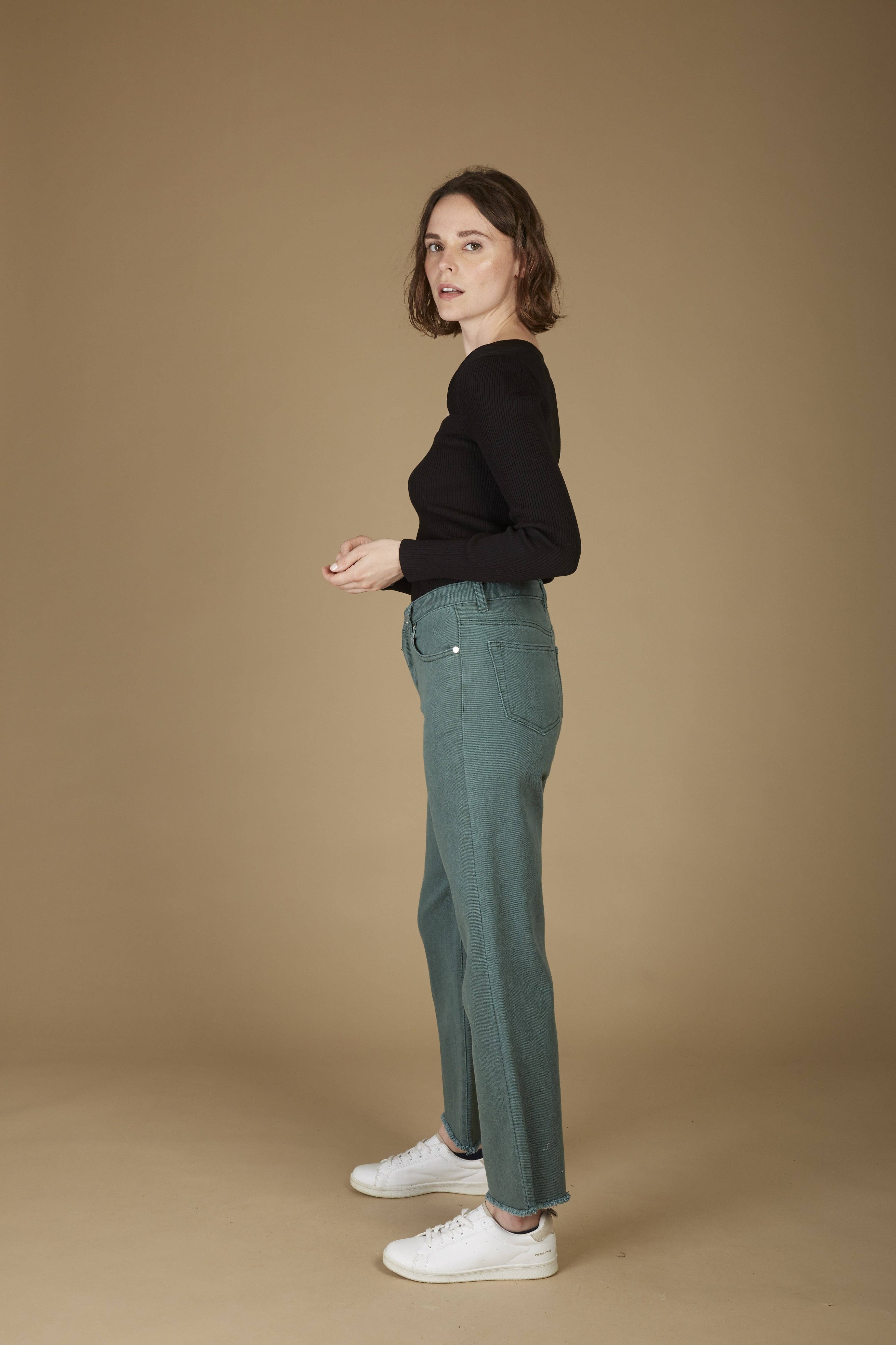 Andy & Lucy – Großhandel Jeans – Damen – GAINSBOURG - Gerade geschnittene Jeans1