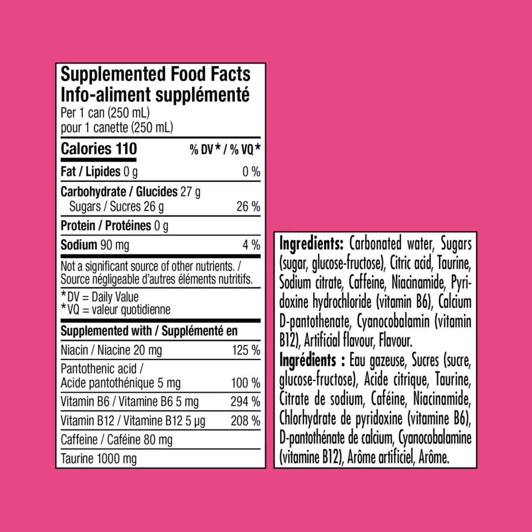 Echo Sales Canada – Engroshandel Sports-/energidrik – Red Bull Energidrik, Hvid Fersken, 250 ml (24 stk.)3