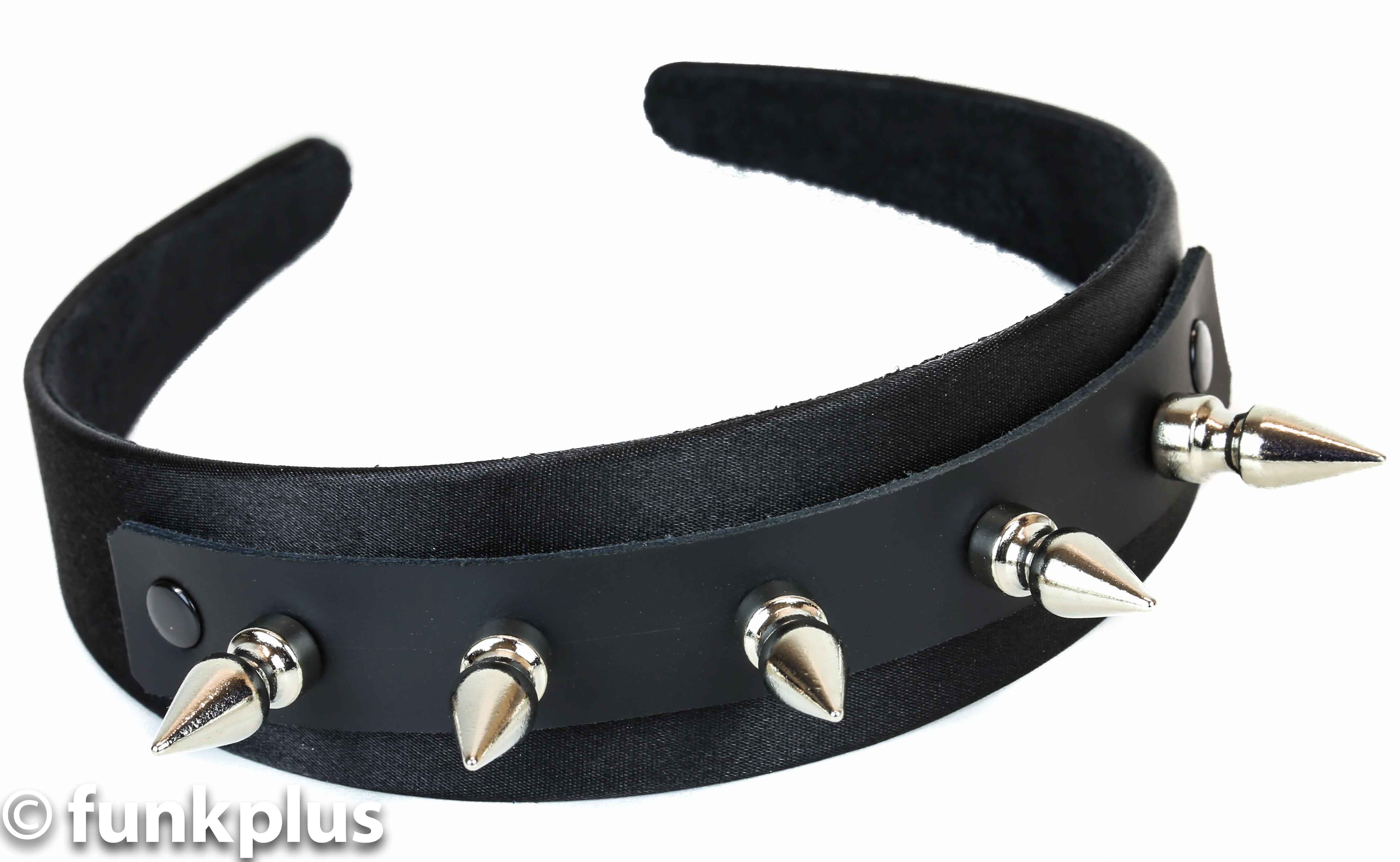 Funk Plus - Wholesale Fashion Headband - Women's - HB105 1" LONG TREE SPIKE HEADBAND2