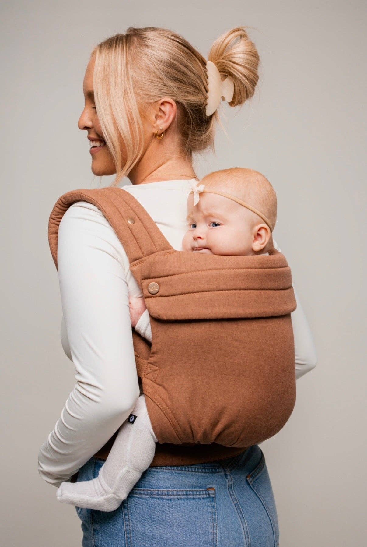 Mabē Baby Carriers - Wholesale Baby Carrier - The Monarch Carrier - Mocha4