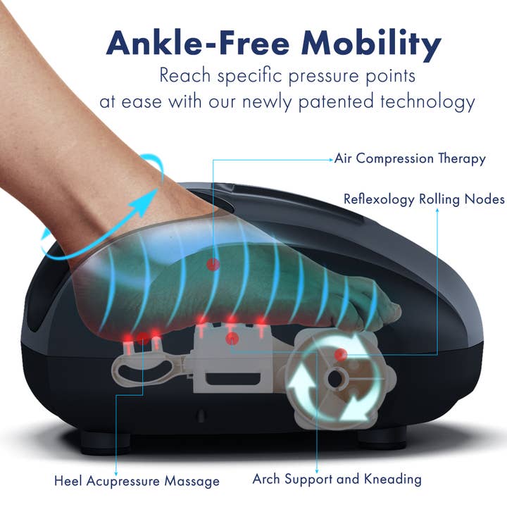 Miko - Wholesale Body Massager - Miko Shiatsu Foot Massager // The Yoisho