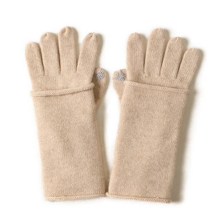 ACCITY - Wholesale Gloves - Women's - 2-in-1 Cashmere Gloves – Full Finger Touchscreen_CWAG0530