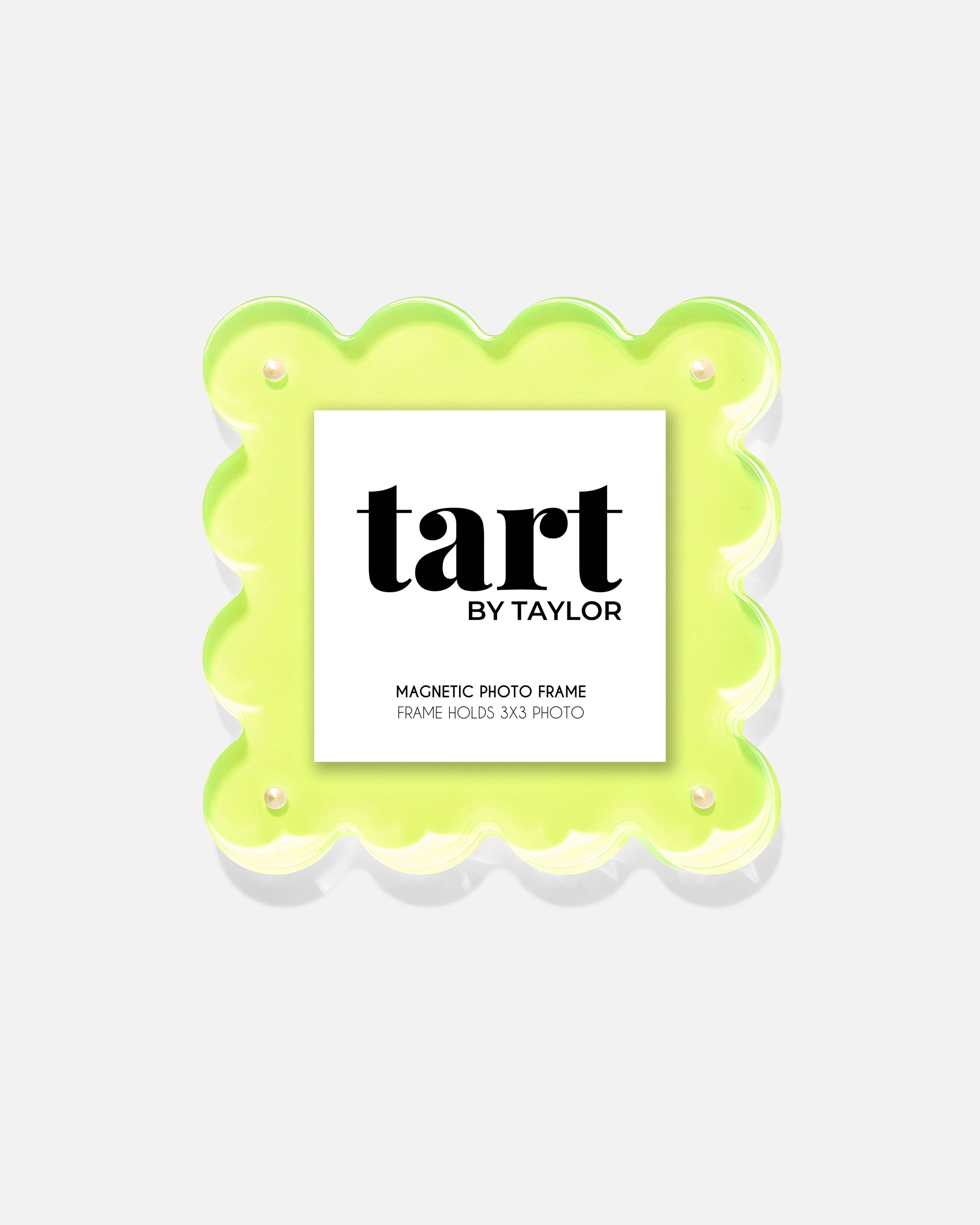 Tart By Taylor - Wholesale Picture Frame - Neon Lime Mini Acrylic Picture Frame0