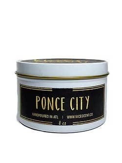 Ponce City Candle Tin for wholesale by Nice Scent Candle Company