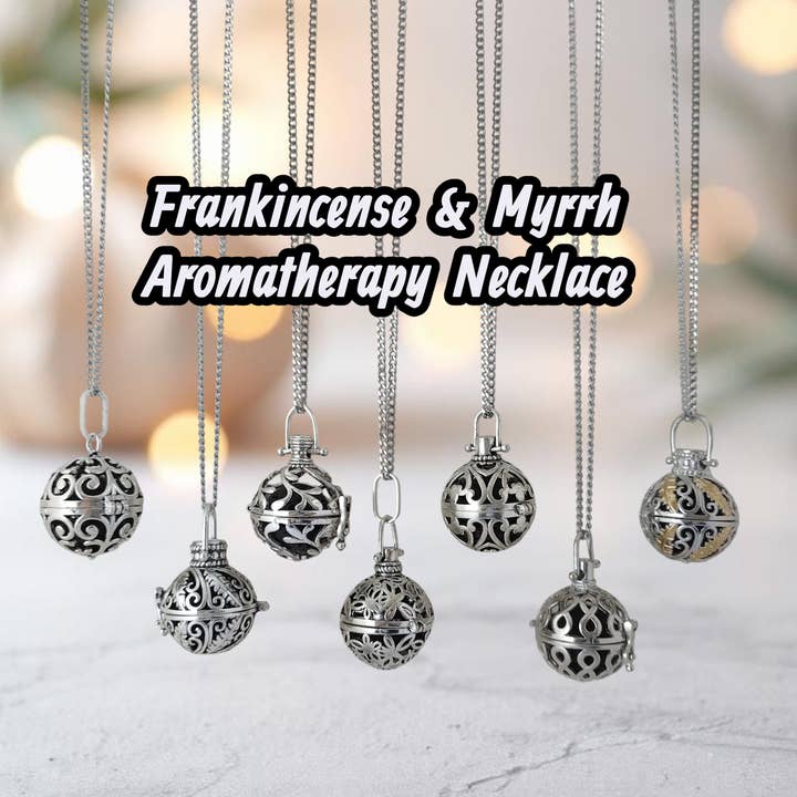 Medaglione Natalizio Profumato, Collana di Natale per la vendita all'ingrosso da parte di Piccadilly Pendants