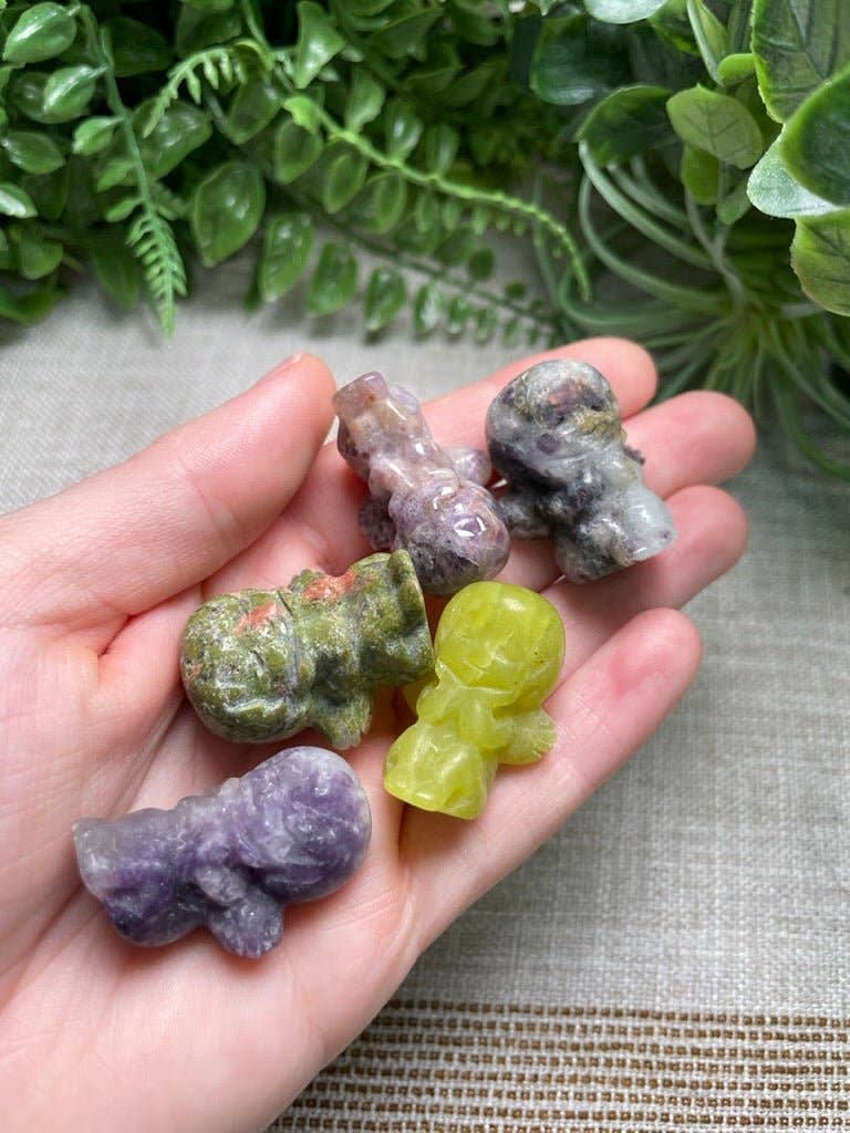 Copper Ashes - Wholesale Spiritual Stone/Crystal - Crystal Cherub Angel13