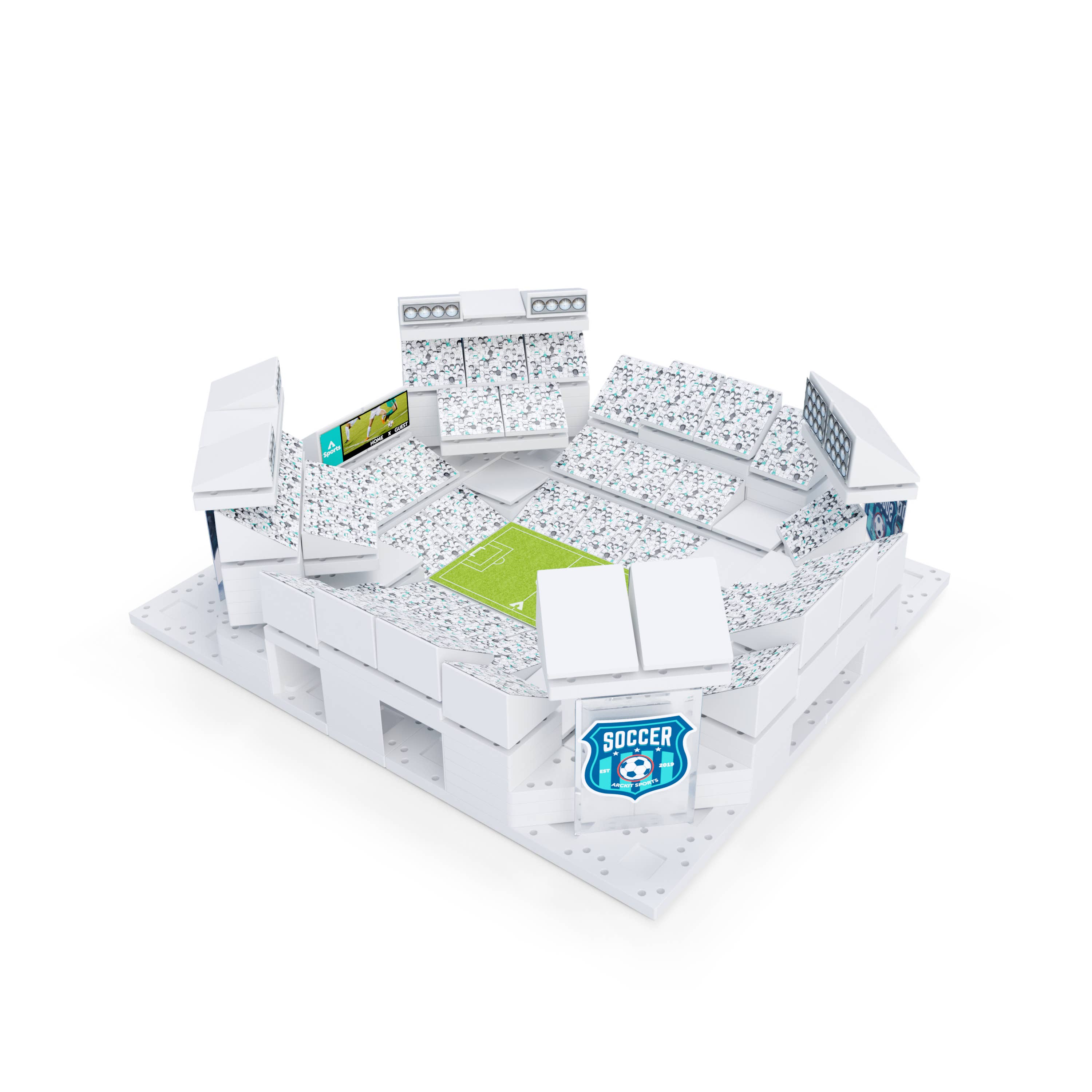 Arckit - Wholesale Building Set - Kids - Arckit Stadium Model kit Volume 17