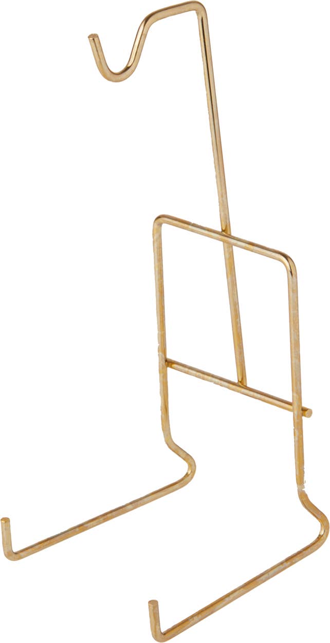 Bard's – Großhandel Verkaufsdisplay-Ständer/-Gehäuse – Bard's Gold Tasse- und Untertassenständer, 6,5 Zoll H x 2,5 Zoll B x 3,25 Zoll T0