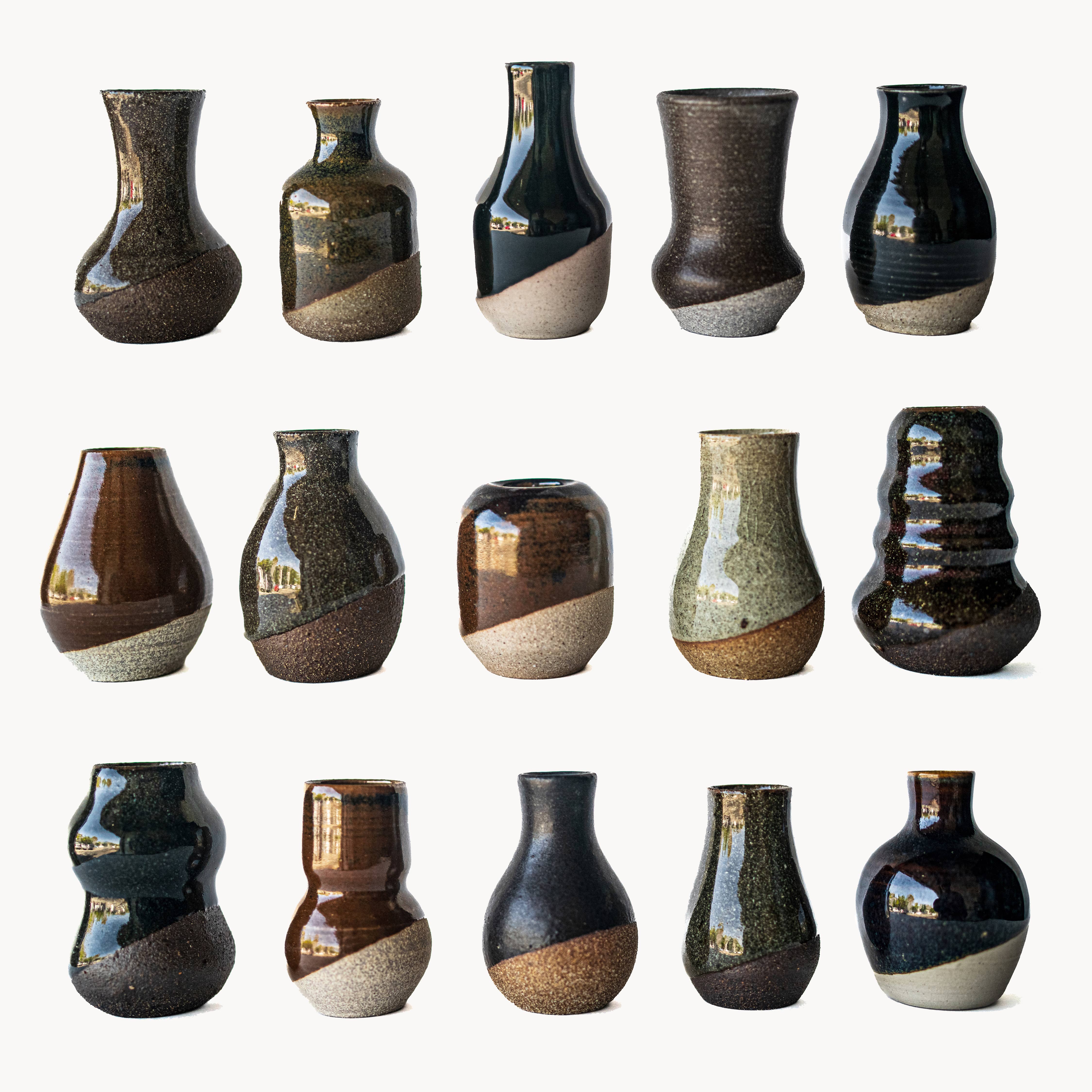 Sara Pilchman Ceramics - Wholesale Vase - TinyPots Bottleneck3