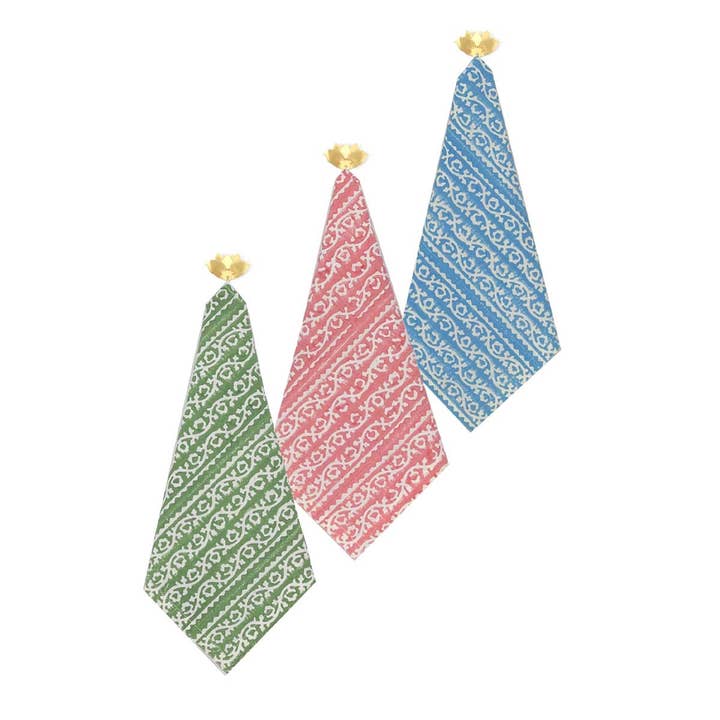 SUZANI Blockprint servetten voor wholesale door FARO