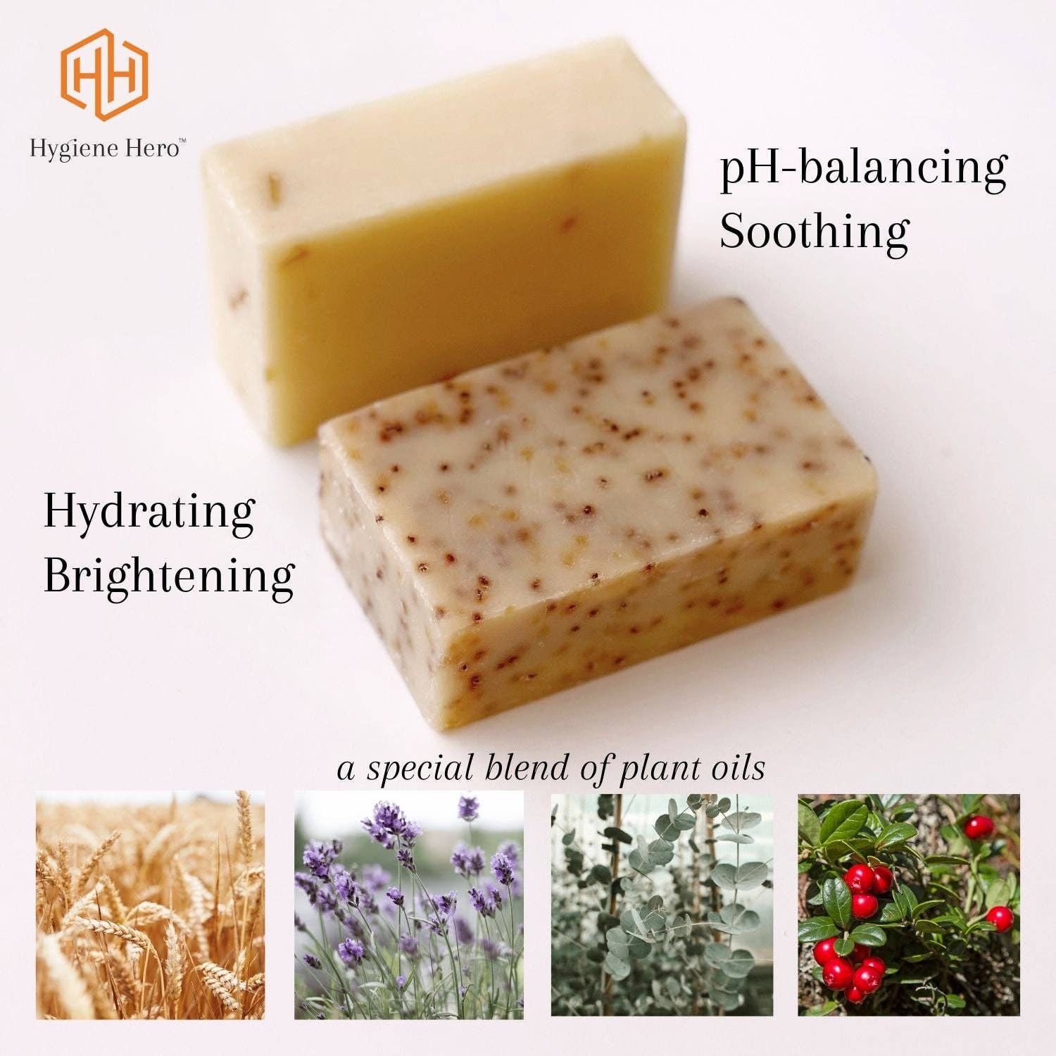 Hygiene Hero – wholesale Bar Soap – Exfoliating Cranberry Private Bar8