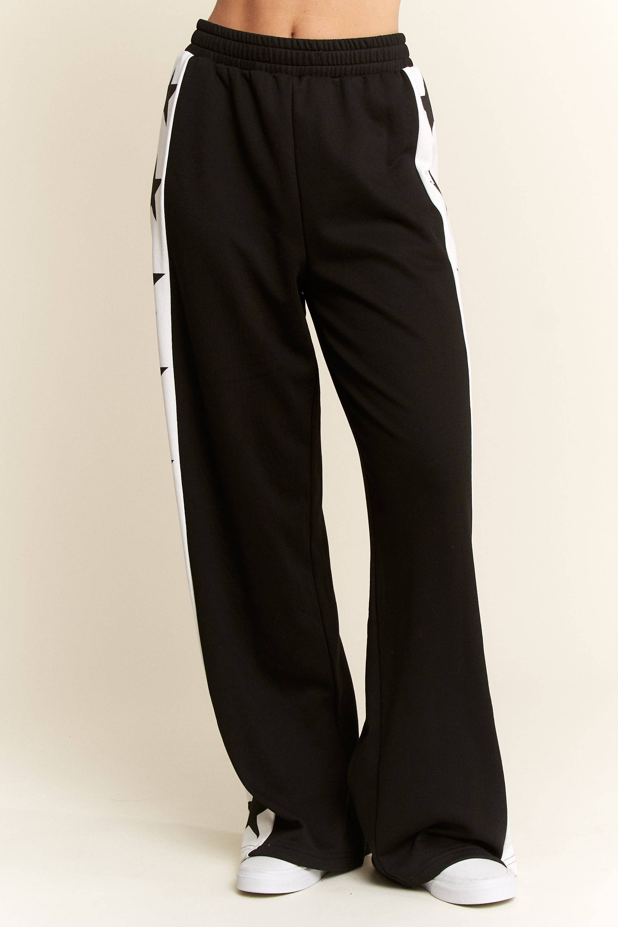 JADE BY JANE - Venta al por mayor Pantalones de chándal/cómodos - Mujer - PANTALONES DE CHÁNDAL A RAYAS ESTRELLADAS6