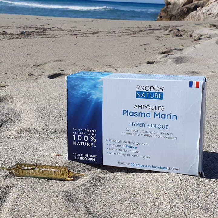 Propos'Nature - Wholesale Oral Supplement/Vitamin - Hypertonic Seawater - Marine Plasma - Quinton - 30,000 Ppm