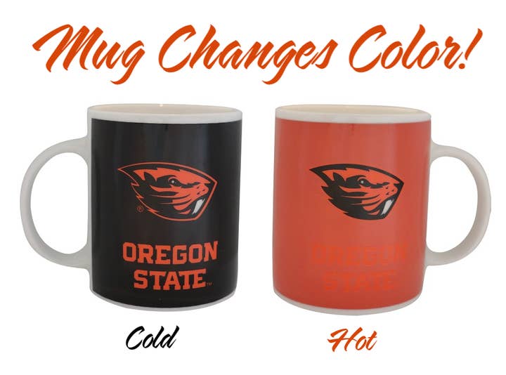Sunkiss - Wholesale Coffee Mug - Oregon State University Color Changing Coffee Mug0