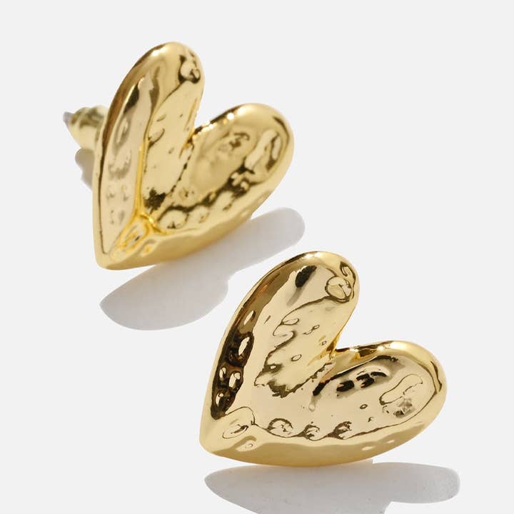 Sun Muse Studio - Wholesale Stud/Post Earrings - 'THE LOVER Earrings - Gold'0