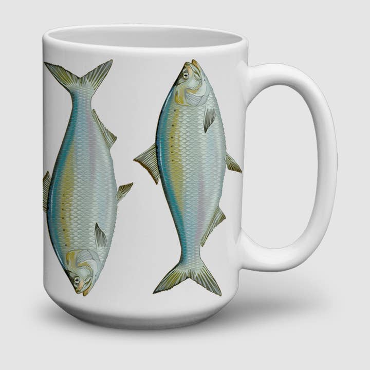 Connecticut Statsfisk | Amerikansk Shad Krus for engroshandel hos MCSouvenir & Gift | Maryland China