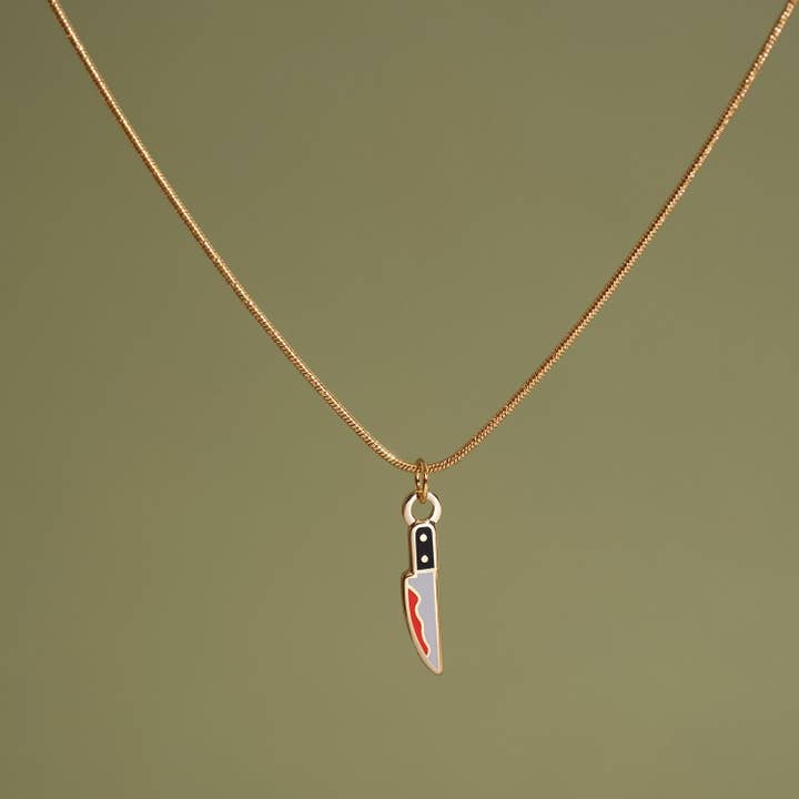Sleepy Mountain – wholesale Pendant/charm necklace – Bloody Knife Necklace2