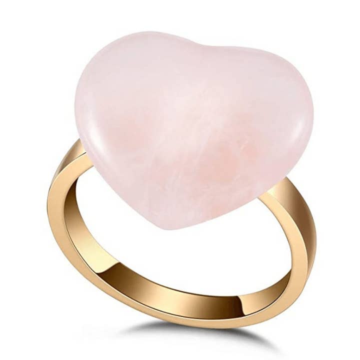 Gold and Rose Quartz Heart Napkin Rings (Set of two) and other Purchase Wholesale rose gold napkin rings. Free Returns & Net 60 Terms on Faire trending on Faire.