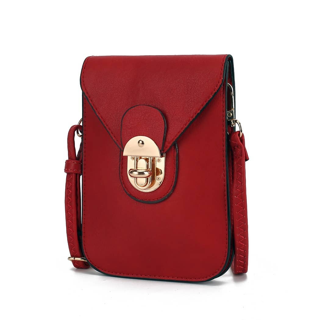 MKF Collection - Wholesale Crossbody Bag - Women's - MKF Kianna Phone Crossbody Handbag Vegan Leather Women11