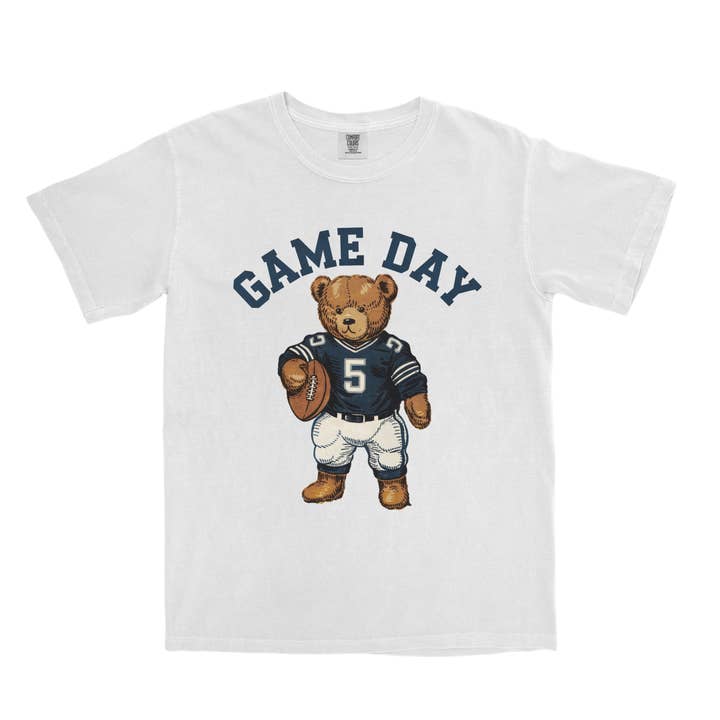 Lucy + Company - Wholesale Screen Printed T-Shirt - Women's - Game Day Football Graphic Tee5
