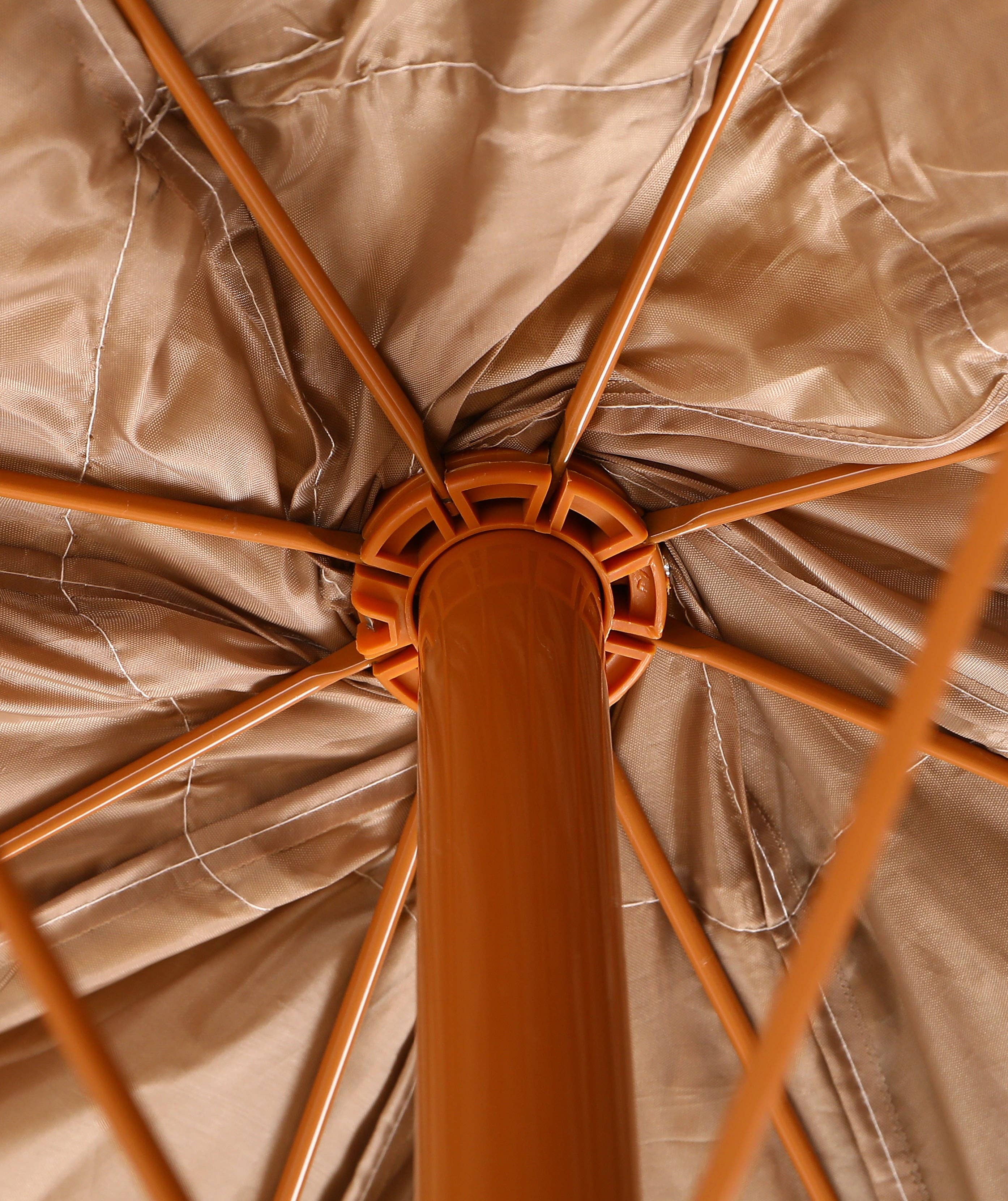 Orange County Decor - Wholesale Beach Umbrella - 8'Thatch Patio Tiki Umbrella Tropical Palapa Raffia Tiki Hut Hawaiian Hula Beach Umbrella,Straw Umbrella Brown Half Circle No Foundation Needed Manual Garden & Outdoor Beach Year Round Use Gazebos9