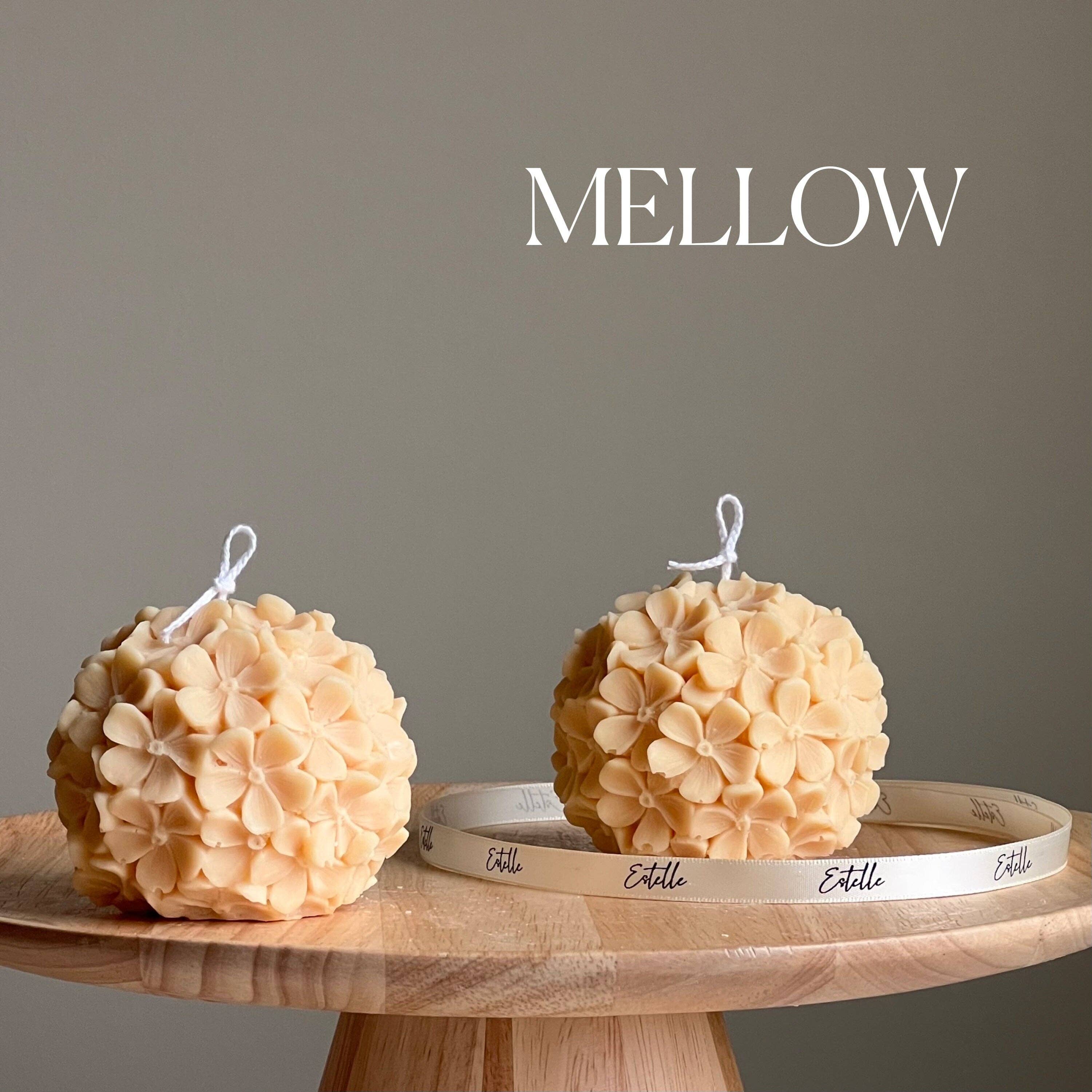 Estelle Studio – wholesale Prydnadsljus – Handgjord hortensia sojavaxljus | Blommig heminredning3