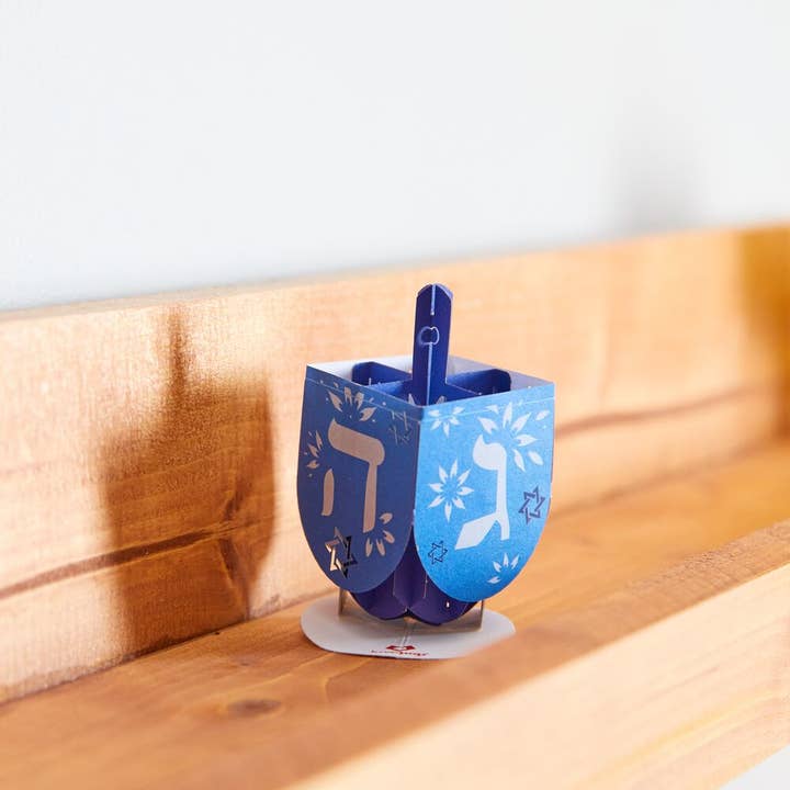 Lovepop Cards - Wholesale Hanukkah Card - Stickerpopâ„¢: Hanukkah Dreidel (1-Pack), Stickers
