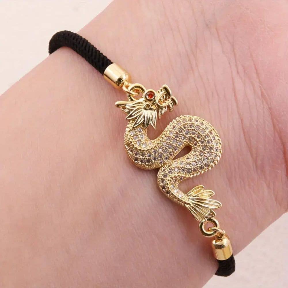 Ashlen - Vente Bracelets à breloques/pendentifs - BRACELET DRAGON PRESTIGE (AJUSTABLE)0